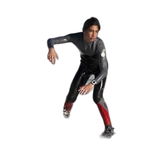 jacket, robot, creature, hair transparent PNG cut-out