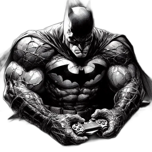 comic book art, concept art, photorealistic, cartoon transparent PNG cut-out