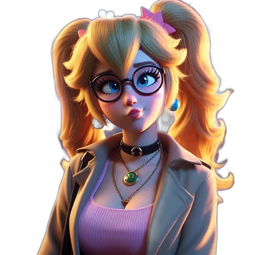 face, staff, jacket, anime transparent PNG cut-out