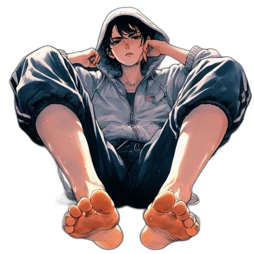 shoes, jacket, umbrella, creature transparent PNG cut-out