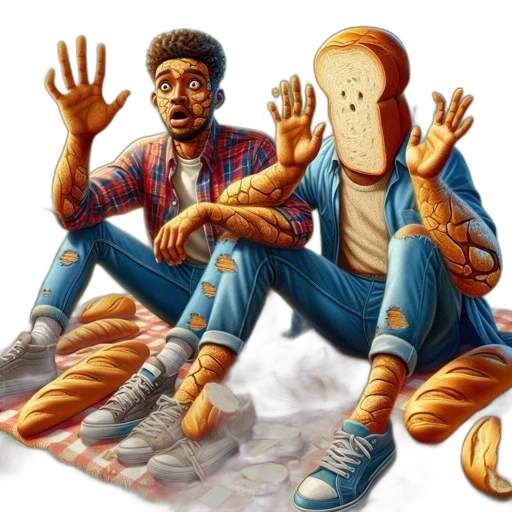 jacket, shoes, furniture, comic book art transparent PNG cut-out