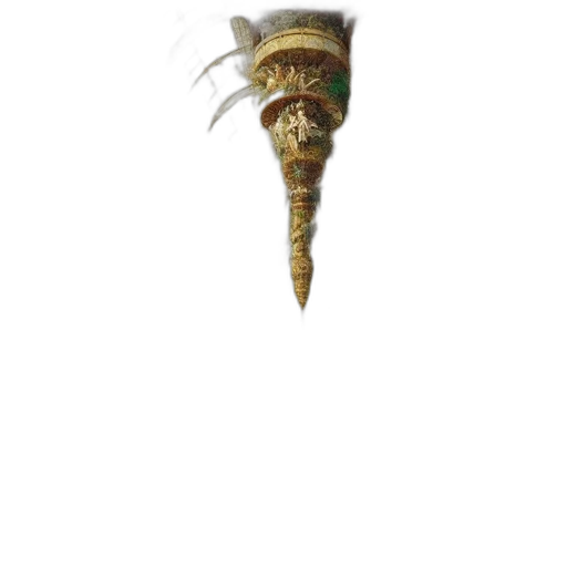 staff, weapon, hat, crown transparent PNG cut-out