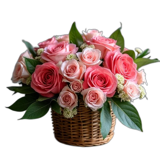 flower, crown, jewelry, 3d render transparent PNG cut-out