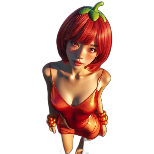 dress, 3d render, concept art, photorealistic transparent PNG cut-out