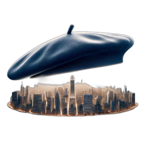hat, car, umbrella, shoes transparent PNG cut-out