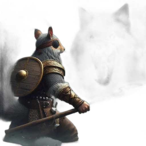 animal, sword, staff, weapon transparent PNG cut-out