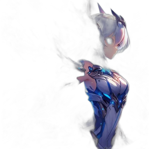 robot, dress, weapon, dragon transparent PNG cut-out