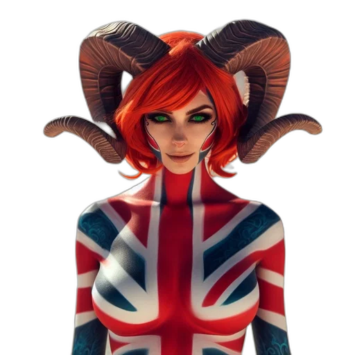concept art, fantasy art, comic book art, 3d render transparent PNG cut-out