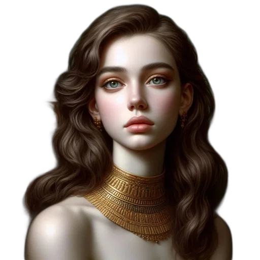 jewelry, face, crown, hair transparent PNG cut-out