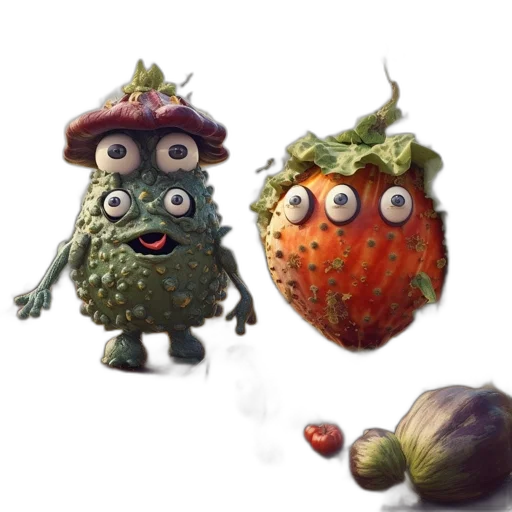 food, creature, mask, crown transparent PNG cut-out