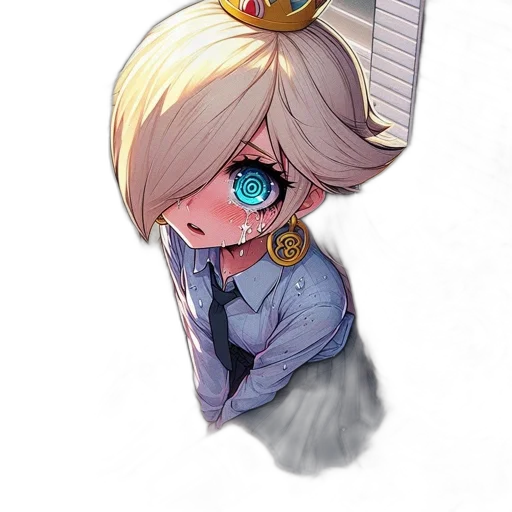 crown, staff, mask, face transparent PNG cut-out