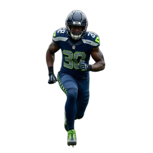 animal, football, player, seahawks transparent PNG cut-out