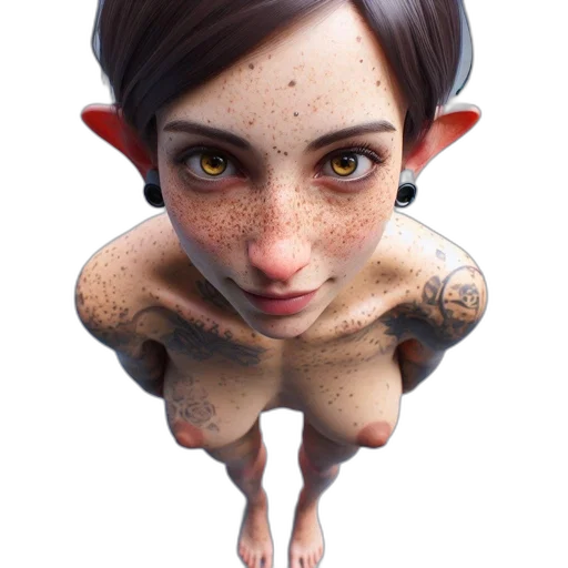 face, creature, animal, jewelry transparent PNG cut-out