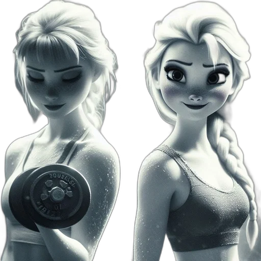 comic book art, concept art, cartoon, 3d render transparent PNG cut-out