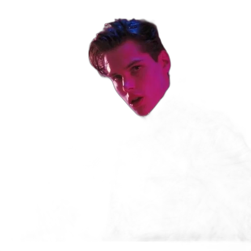 face, robot, hair, creature transparent PNG cut-out