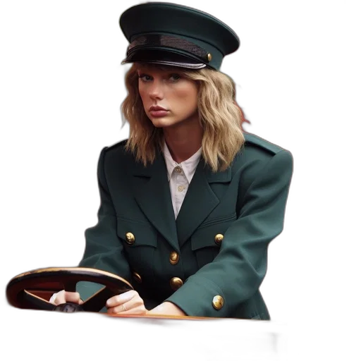hat, jacket, staff, face transparent PNG cut-out