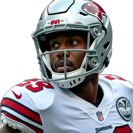 close-up, football, player, face transparent PNG cut-out