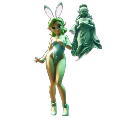 dress, concept art, 3d render, fantasy art transparent PNG cut-out