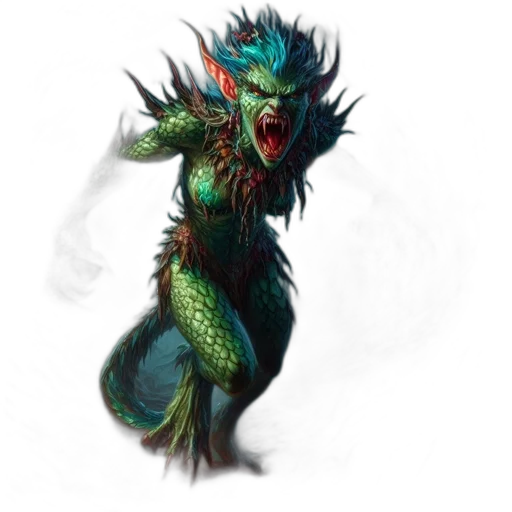 creature, dragon, staff, concept art transparent PNG cut-out