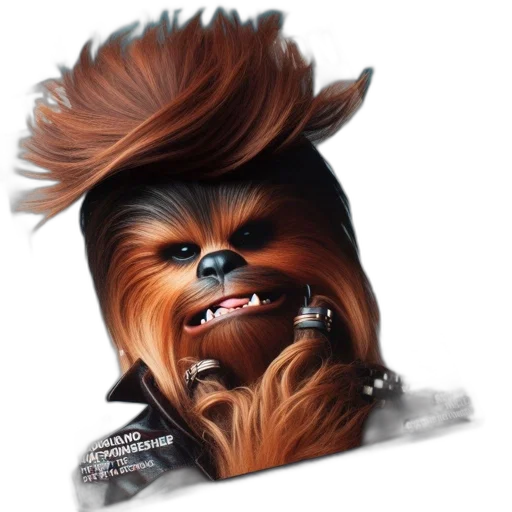 hair, comic book art, photorealistic, concept art transparent PNG cut-out