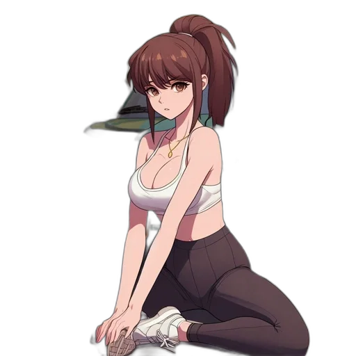 dress, staff, weapon, jacket transparent PNG cut-out