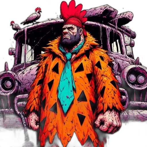 jacket, animal, creature, concept art transparent PNG cut-out