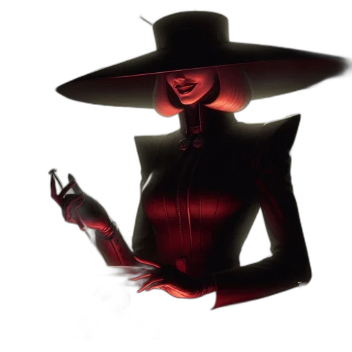 hat, staff, dress, mask transparent PNG cut-out