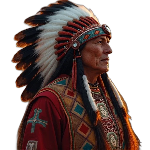 face, jewelry, staff, hat transparent PNG cut-out
