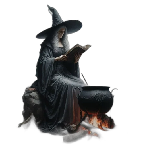 hat, staff, creature, mask transparent PNG cut-out
