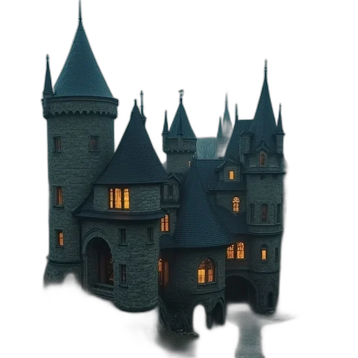 building, crown, concept art, 3d render transparent PNG cut-out