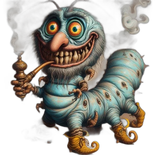 creature, robot, dragon, staff transparent PNG cut-out