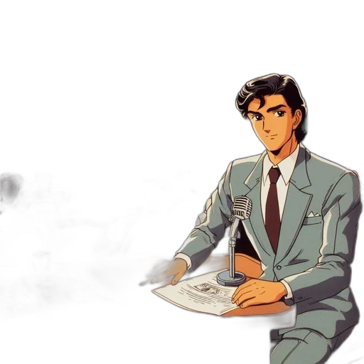 concept art, comic book art, cartoon, anime transparent PNG cut-out