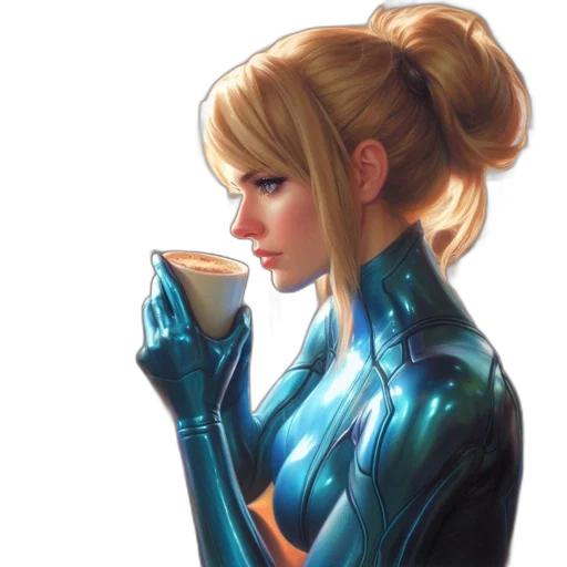 robot, comic book art, concept art, fantasy art transparent PNG cut-out