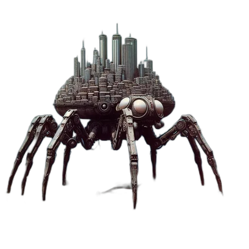 robot, creature, weapon, animal transparent PNG cut-out