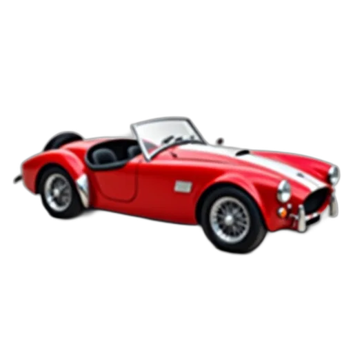 car, 3d render, photorealistic, red transparent PNG cut-out