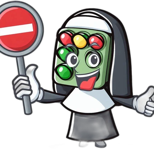 staff, robot, unusual, figure transparent PNG cut-out
