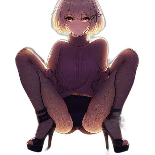 dress, creature, robot, face transparent PNG cut-out