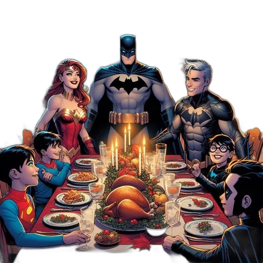 food, comic book art, concept art, during transparent PNG cut-out