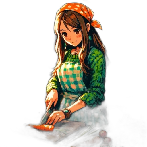food, staff, dress, weapon transparent PNG cut-out