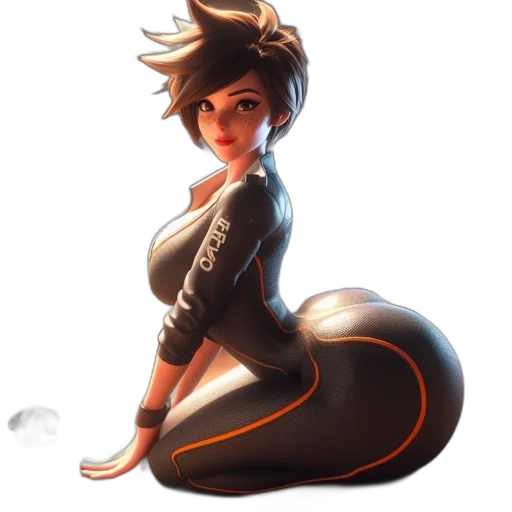 dress, hair, staff, concept art transparent PNG cut-out