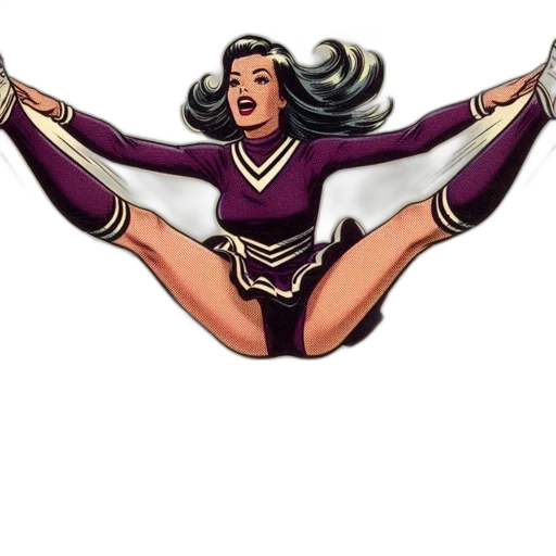 comic book art, cartoon, concept art, pixel art transparent PNG cut-out