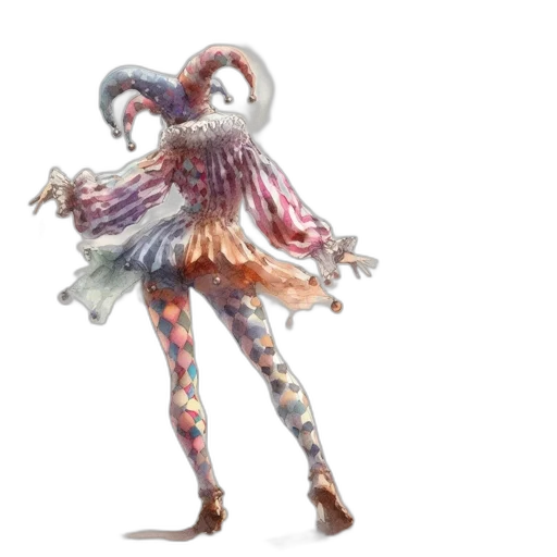 dress, creature, mask, concept art transparent PNG cut-out