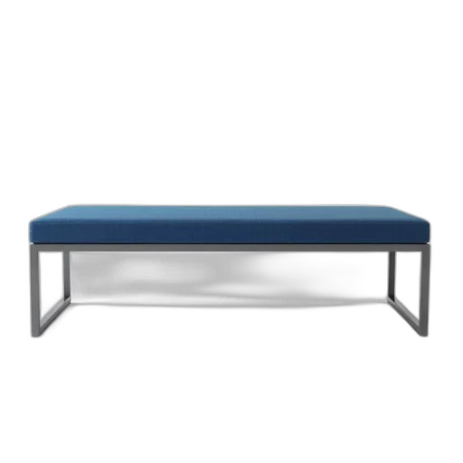 furniture, 3d render, modern, steel transparent PNG cut-out