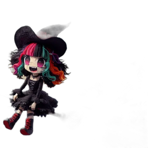 hat, weapon, staff, jacket transparent PNG cut-out