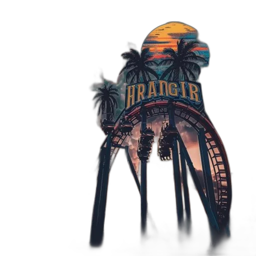 umbrella, hat, concept art, 3d render transparent PNG cut-out