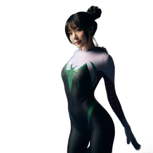 dress, robot, concept art, 3d render transparent PNG cut-out