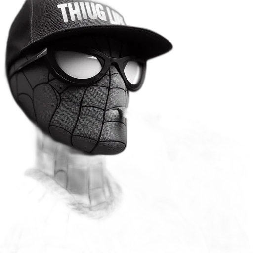 mask, hat, face, jacket transparent PNG cut-out