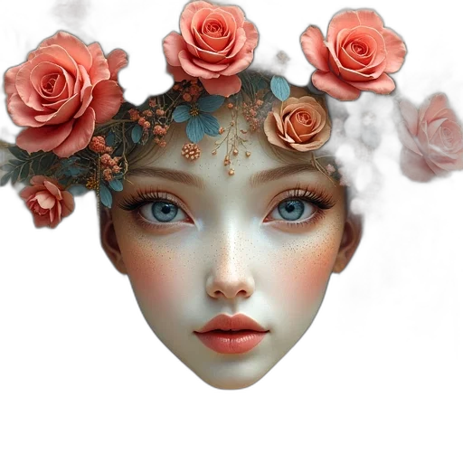 crown, mask, jewelry, face transparent PNG cut-out