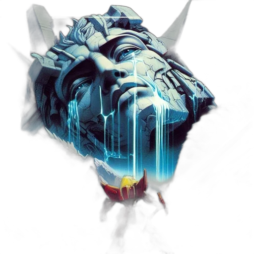 mask, dragon, face, robot transparent PNG cut-out