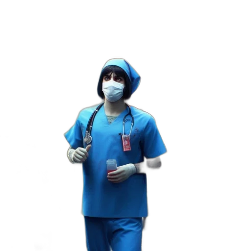 staff, mask, robot, face transparent PNG cut-out